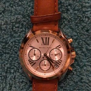 Michael Kors leather watch